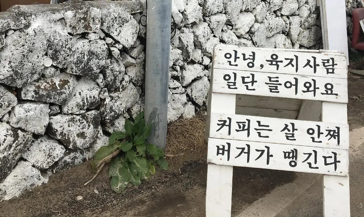 안녕육지사람
