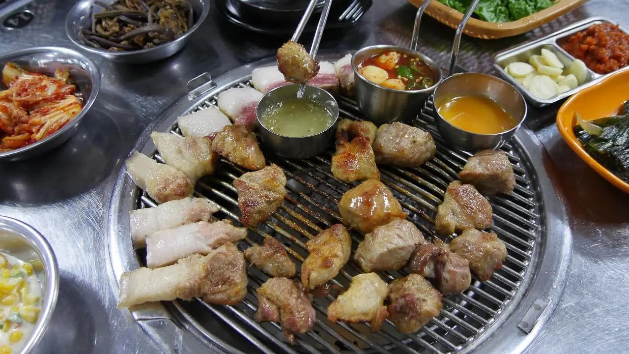 까망돼지 중문점