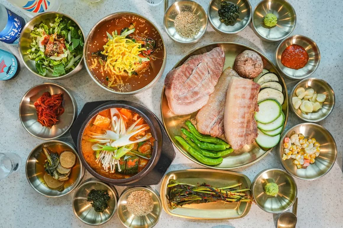 제주 중문흑돼지 초풍