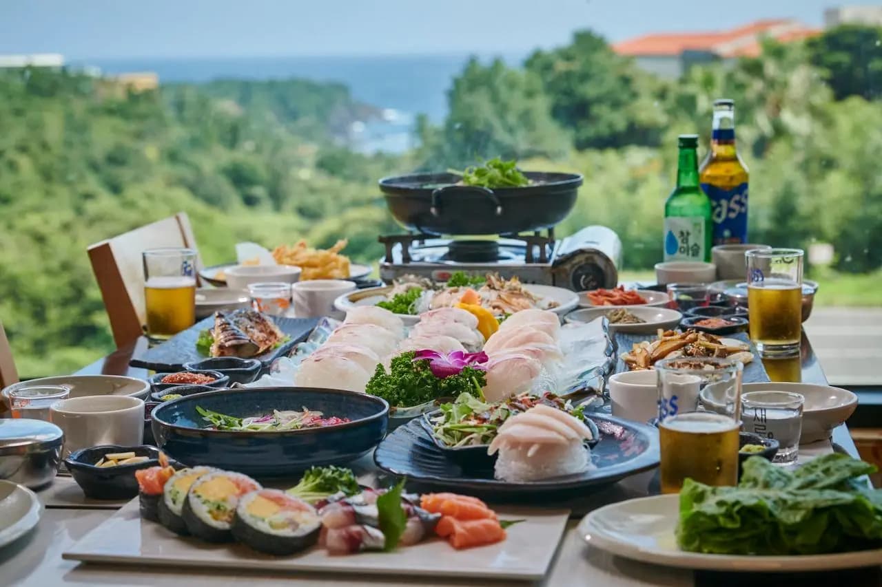엉덩물횟집 중문점