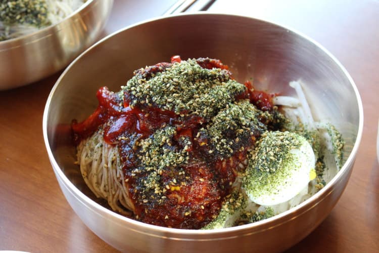 제주순메밀막국수